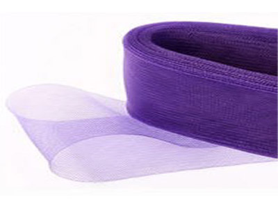 Soft Horsehair Ribbon  4 cm width - #43 PURPLE